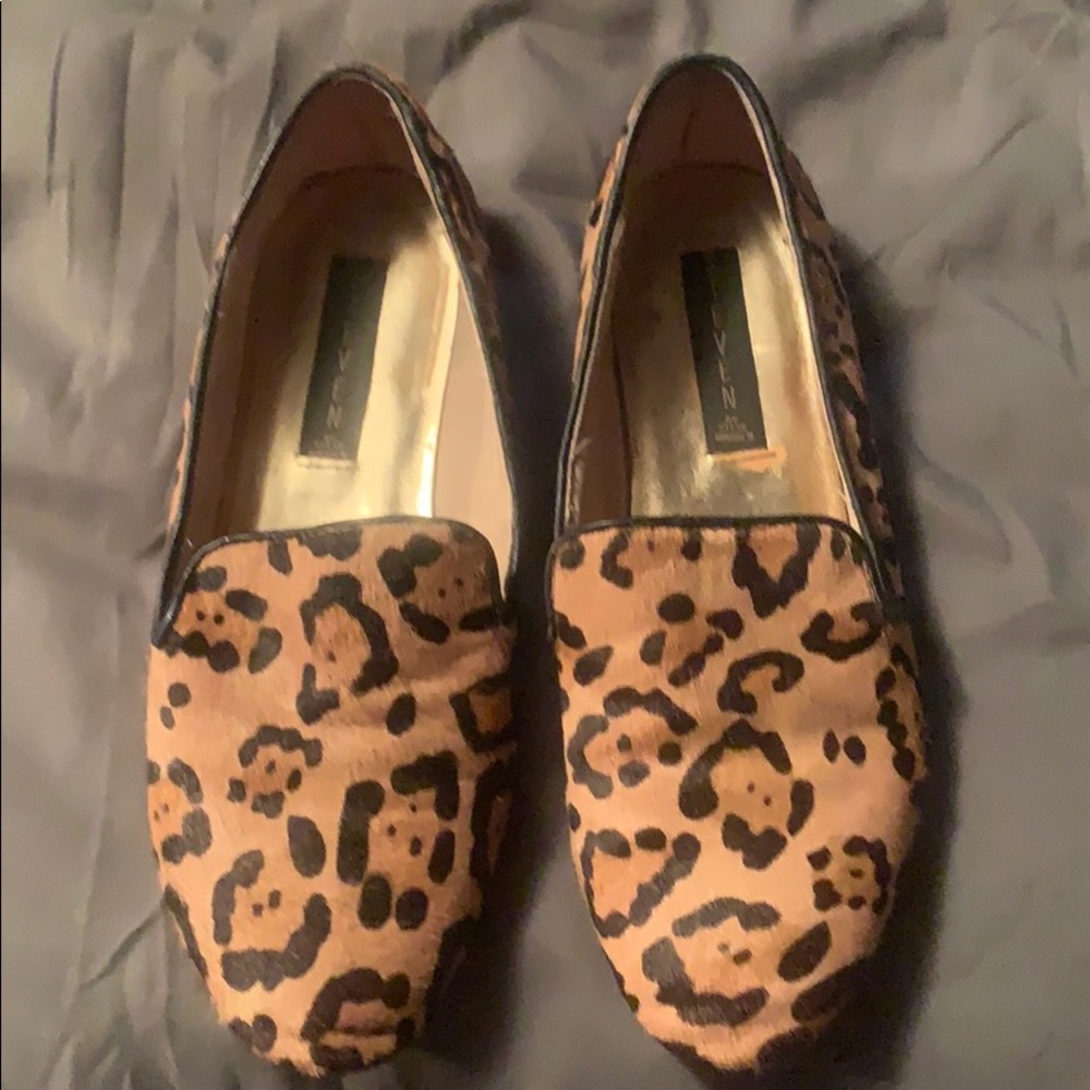 Steven by Steve Madden leopard loafers